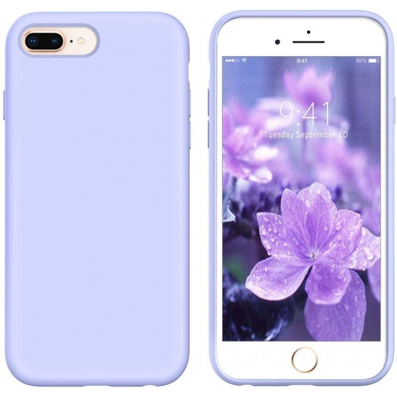 Oem Θήκη Σιλικόνης Soft 2.0 mm Για Apple iPhone 7 / 8 Plus  Λιλά