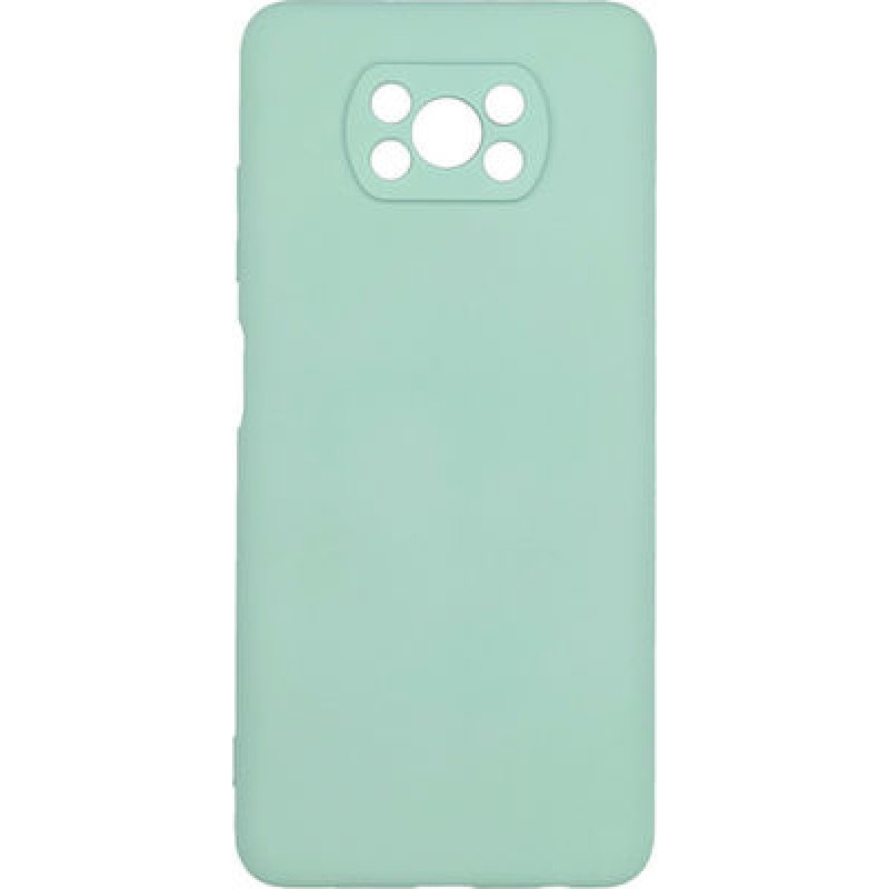 Soft Matt Case Gel TPU Cover 2.0mm Για Xiaomi Poco X3 / Poco X3 NFC / Poco X3 Pro  Τιρκουάζ