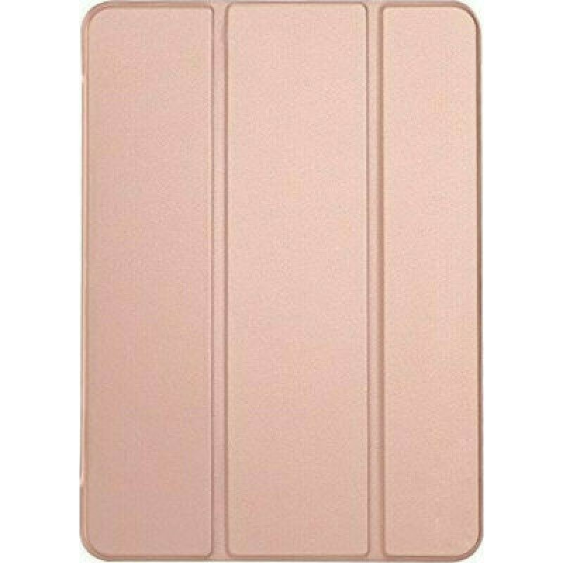 Oem Trifold Θήκη Βιβλίο με Σιλικόνη Flip Cover Για Xiaomi Redmi Pad 10.61" Ροζ - Χρυσό