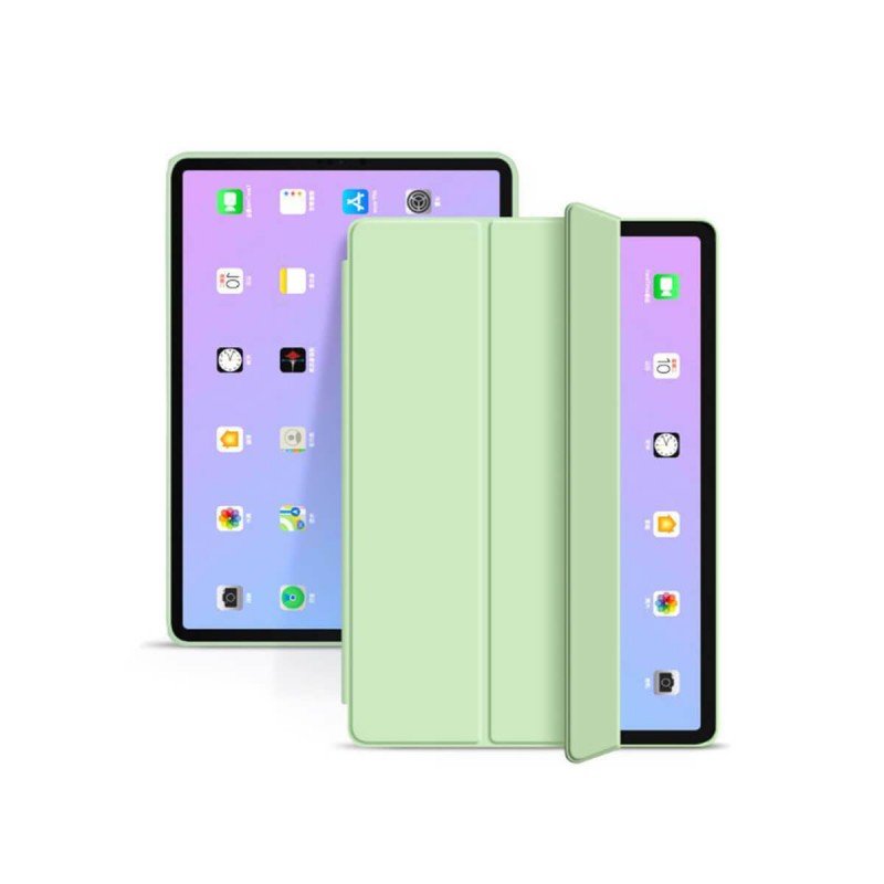 Oem Trifold Θήκη Βιβλίο Flip Cover Για Samsung Galaxy Tab S9 FE 10.9" Πράσινο Λαδί