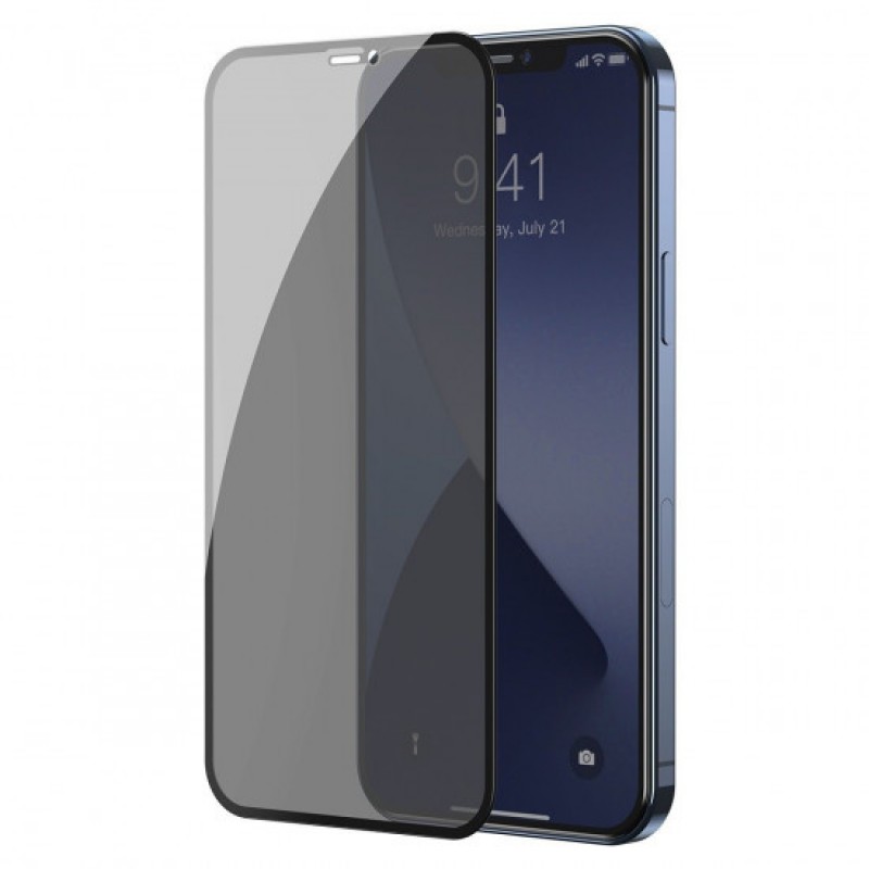 Oem Full Face Tempered glass / Αντιχαρακτικό Γυαλί Πλήρους Οθόνης Privacy Για Xiaomi Redmi Note 10 Pro / 10 Pro MaxΜαύρο