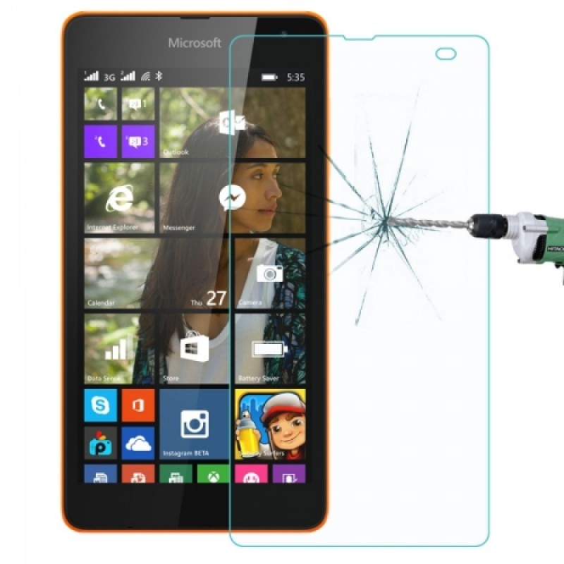 Oem Γυάλινη Προστασία Οθόνης 0,30 mm / 2.5D Για  Nokia Lumia 730  