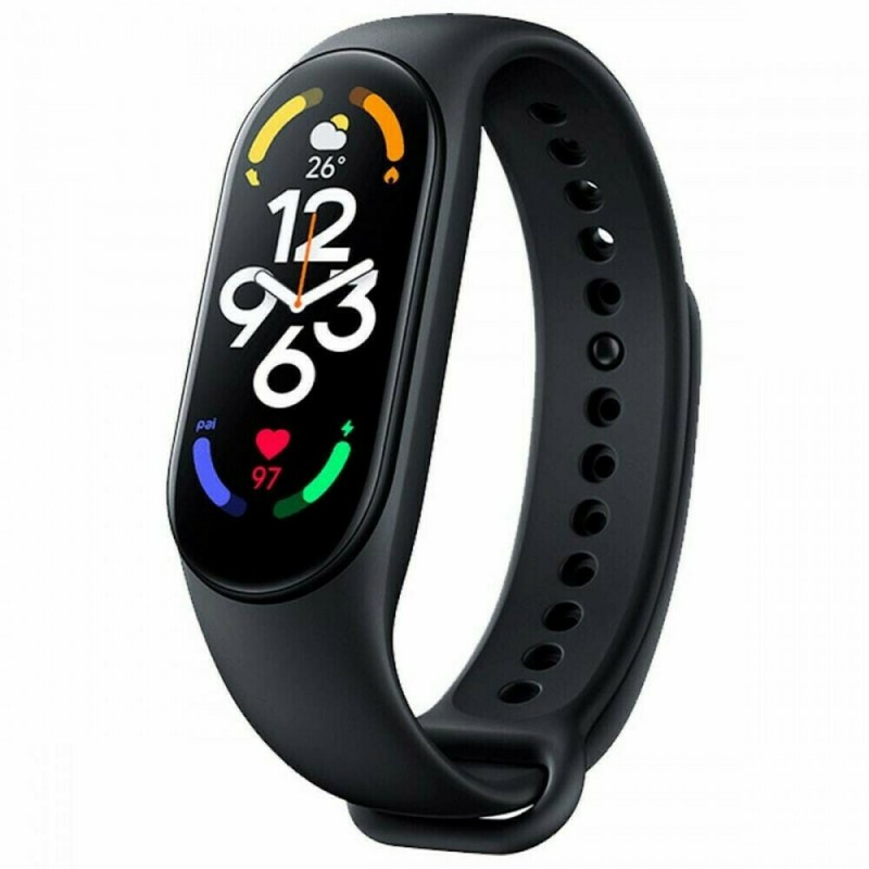 M7 Smart Band Ρολόι Bluetooth Smartwatch με Καταγραφή Βημάτων, Ύπνου & Καρδιακών Παλμών Μαύρο