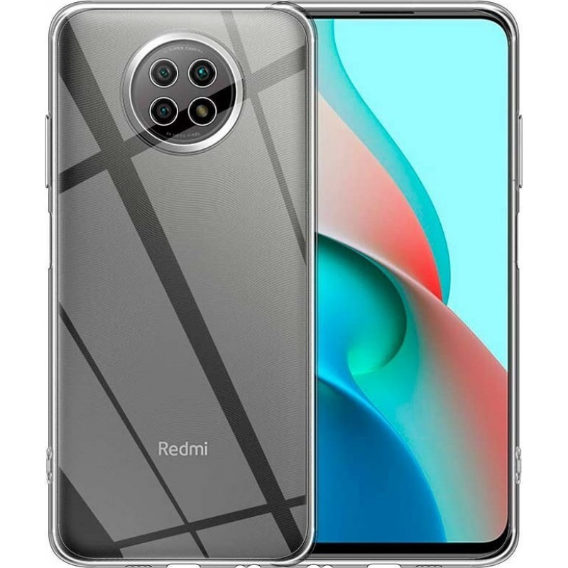 Oem Θήκη Σιλικόνης 1,5 mm Για Xiaomi Redmi Note 9T 5G  Διάφανη