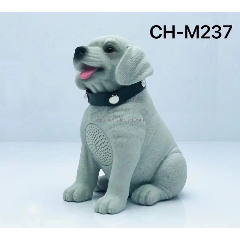 CH-M237 Puppy Ηχείο Bluetooth 20W με Ραδιόφωνο και 6 ώρες Λειτουργίας  Καφέ