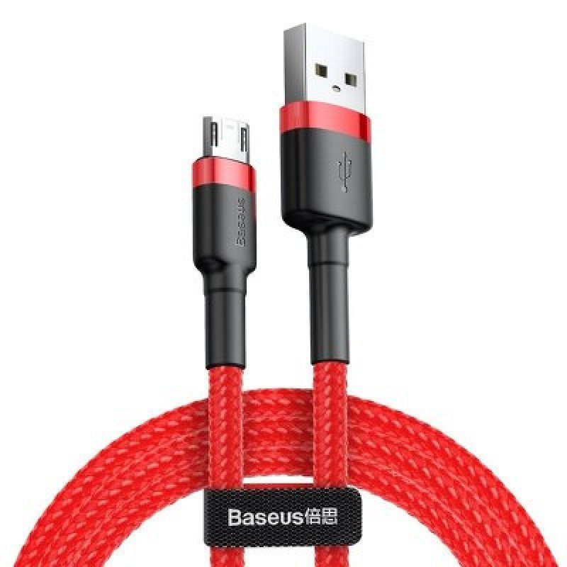 BASEUS Καλώδιο USB Cafule Micro 1,5A 2m  CAMKLF-C09 Κόκκινο 