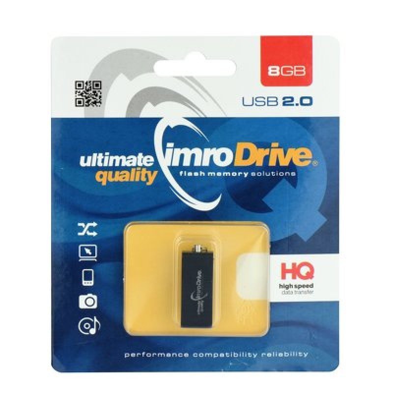 Portable Memory Pendrive IMRO Edge 8 GB