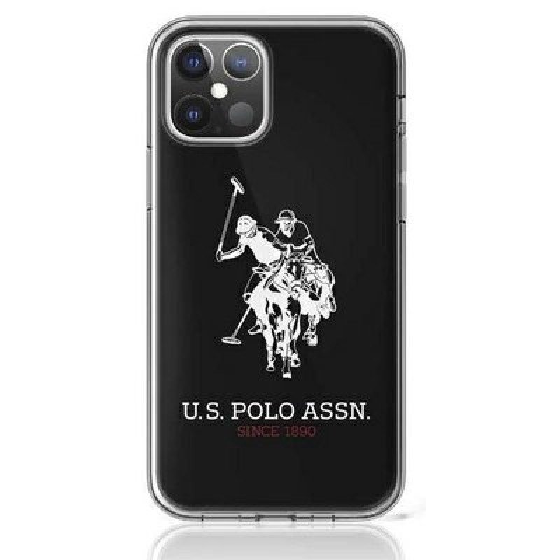 Θήκη Σιλικόνης U.S Polo USHCP12LTPUHRBK Για  Apple iPhone 12 Pro Max 6,7''  