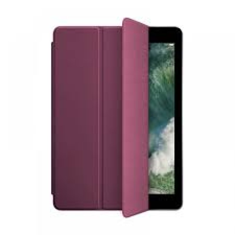 Trifold Θήκη Βιβλίο με Σιλικόνη Flip Cover Για Samsung Galaxy Tab A7 (2020) 10.4" Μπορντό