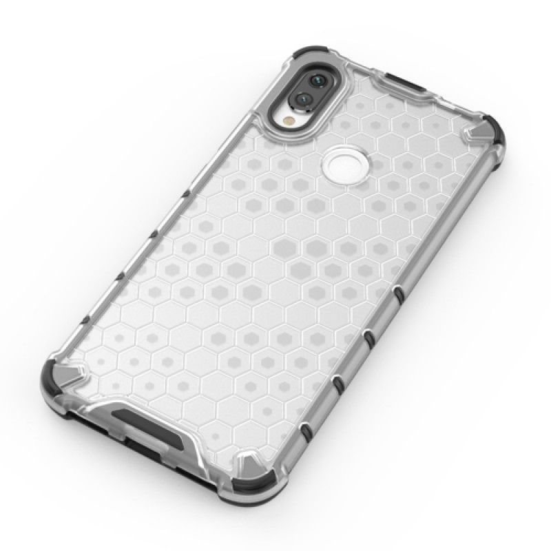 Honeycomb Θήκη Σιλικόνης armor Για Huawei P40 Lite  Διάφανο