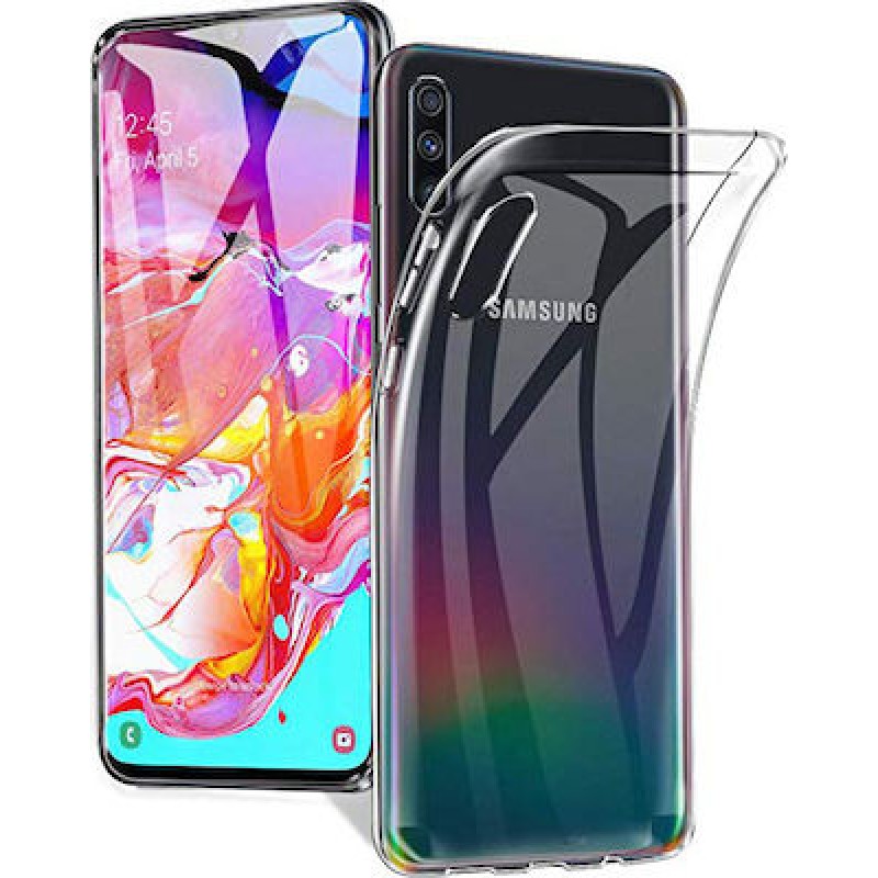 Oem Θήκη Σιλικόνης 2,0 mm Για Samsung Galaxy A70  Διάφανο