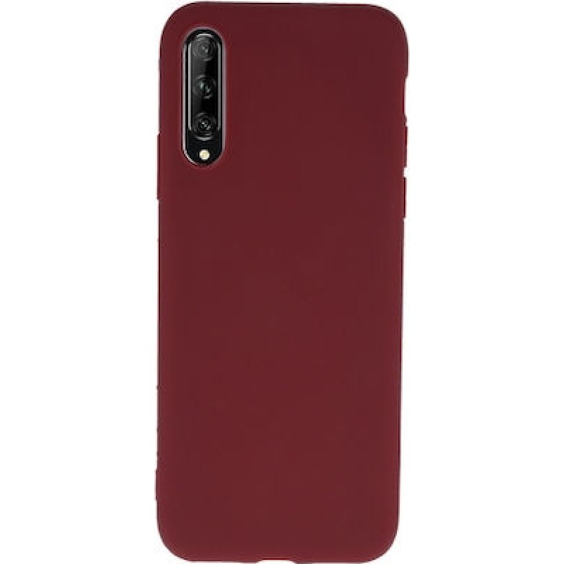 Oem Θήκη Σιλικόνης Matt 1,2 mm Για Huawei P Smart Pro / Honor Y9S   Μπορντό