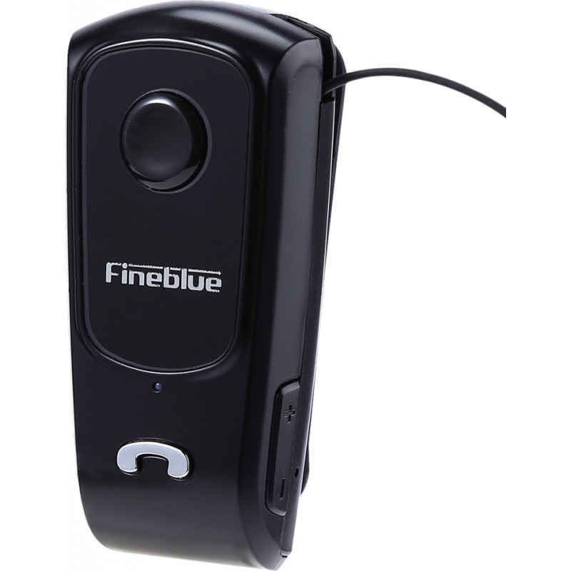 Fineblue Bluetooth Wireless Headset με Δόνηση & Καλώδιο Fineblue F920 Black