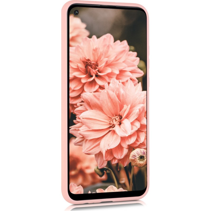 Oem Θήκη Σιλικόνης Soft 2.0 mm Για Huawei P40 Lite E / Y7P 2020 / HONOR 9C  Χρυσή - Ροζ