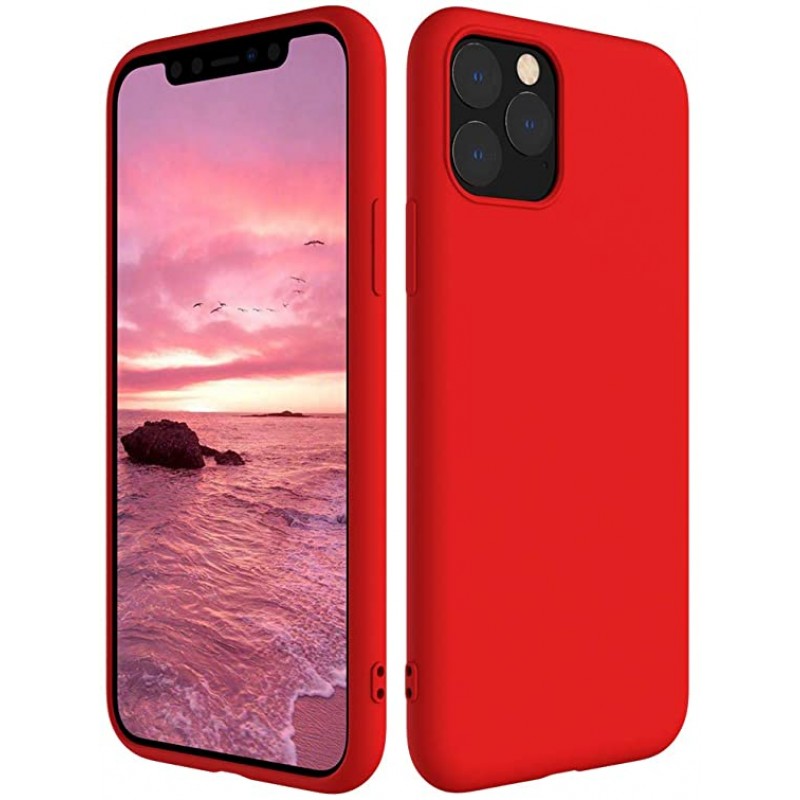 Oem Θήκη Σιλικόνης Soft 2.0 mm Για  Apple iPhone 11 Pro  Κόκκινο