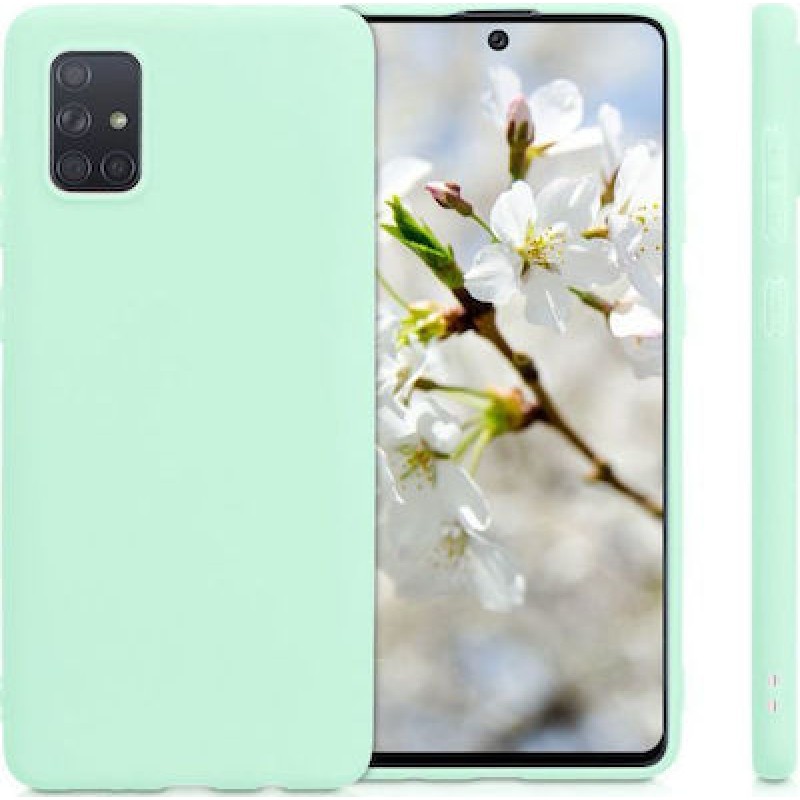 Oem Θήκη Σιλικόνης Soft 2.0 mm Για Samsung Galaxy A41  Τιρκουάζ