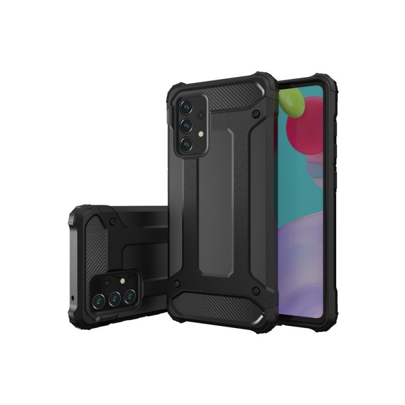 OEM Θήκη Armor Back Cover Για Samsung Galaxy A52 5G / A52 4G / A52S 5G Μαύρο