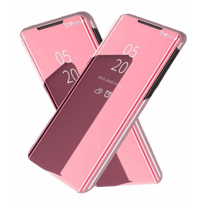 Oem Θήκη Clear View Cover Standing Με Ημιδιάφανη Οθόνη Για Samsung Galaxy S8 Plus Μπλε