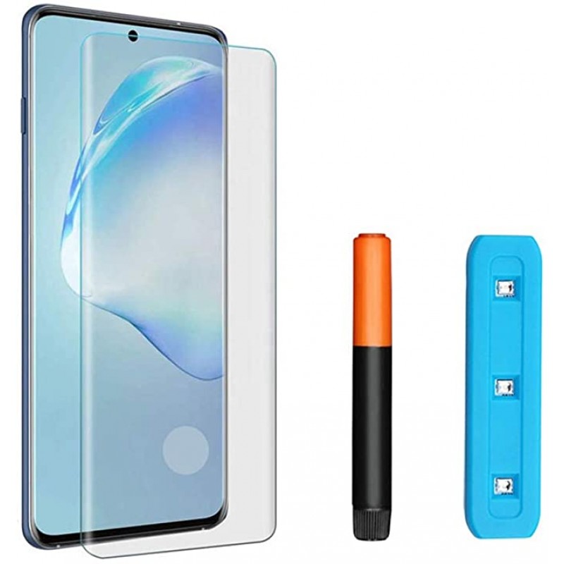 Oem Curved Liquid UV Tempered Glass With UV Nano Scale Light Για Xiaomi MI Note 10 / Note 10 Pro  