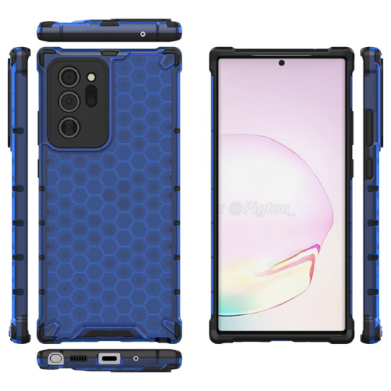 OEM Honeycomb Θήκη Σιλικόνης armor Για Samsung Galaxy S22 Plus  Διάφανο