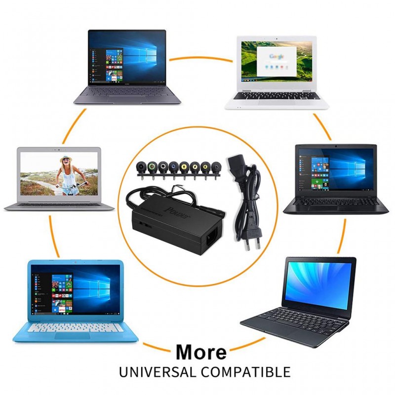 Oem Universal Φορτιστής Για Laptop power 96W