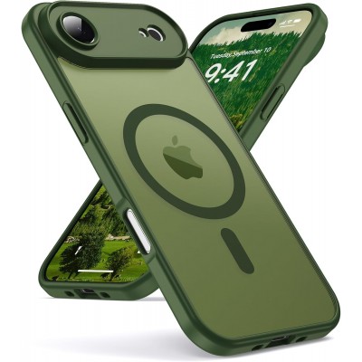 Oem Θήκη Back Cover Electro Magsafe Ημιδιαφανή Για Apple iPhone 16e ( SE 4 2025 ) Σκούρο - Πράσινο Oem Θήκη Back Cover Electro Magsafe Ημιδιαφανή Για Apple iPhone 16e ( SE 4 2025 ) Σκούρο - Πράσινο