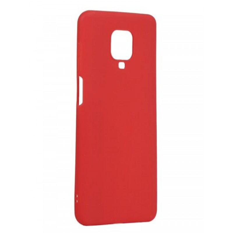 Oem Θήκη Σιλικόνης Matt 1,2 mm Για Xiaomi Redmi Note 9 Pro / Redmi Note 9s / Note 9 Pro Max  Κόκκινο