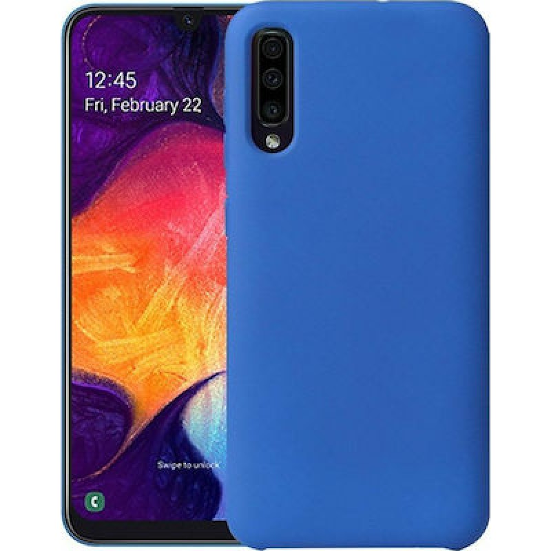 Oem Θήκη Σιλικόνης Matt 1,2 mm Για Samsung Galaxy A50 / A30S / A50S  Μπλε