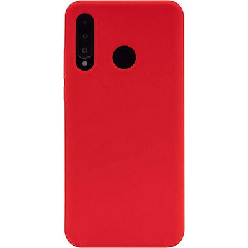 Oem Θήκη Σιλικόνης Matt 1,2 mm Για Huawei Y6P 2020  Κόκκινο