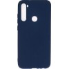 Oem Θήκη Σιλικόνης Matt 1,2 mm Για Xiaomi Redmi Note 8T Μπλε