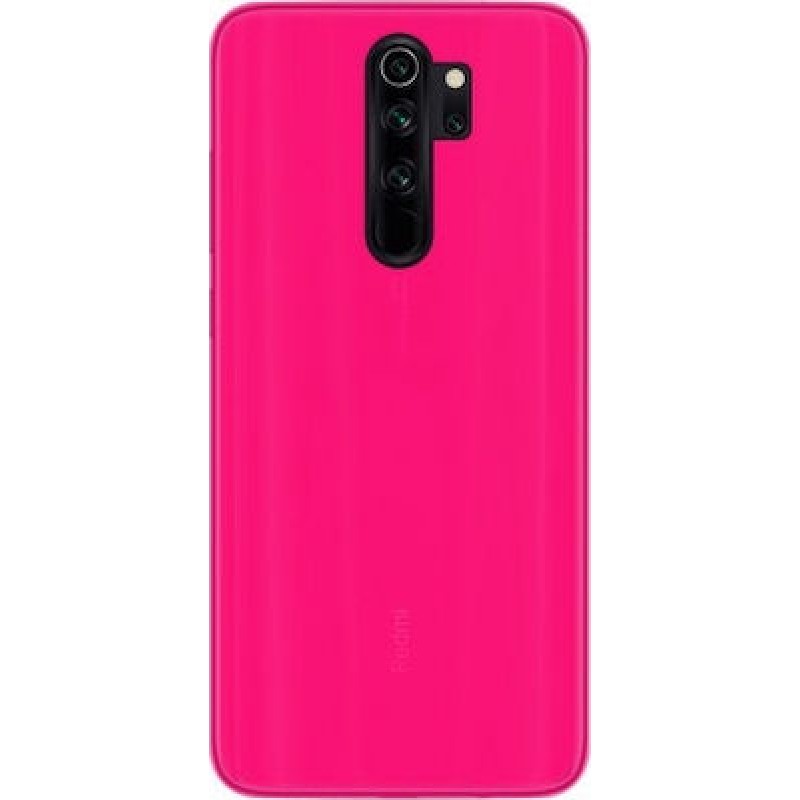 Oem Θήκη Σιλικόνης Matt ΓΙΑ Xiaomi Redmi Note 8 Pro  Φούξια