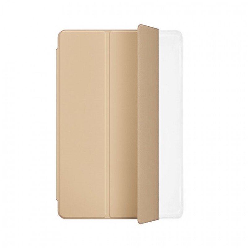 Trifold Θήκη Βιβλίο με Σιλικόνη Flip Cover Για Huawei MatePad T10 / T10S 9.7"  Χρυσό