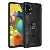 Oem Θήκη Armor  Με Ring Stand TPU Case Για Xiaomi Redmi Note 10 4G / 10S Μαύρο