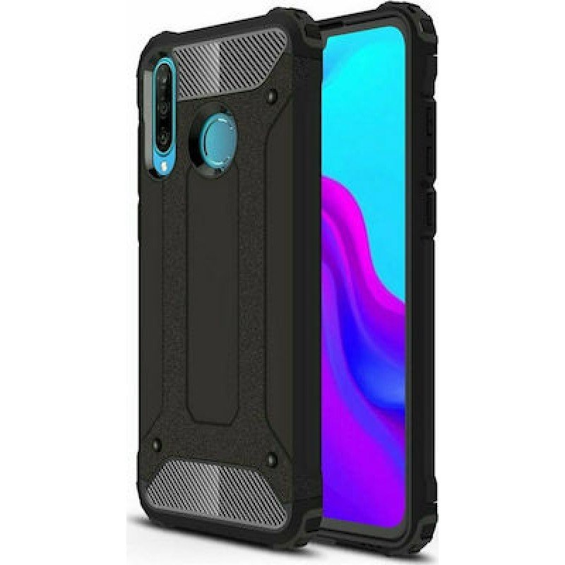 Forcell Θήκη Armor Back Cover Για Huawei Y6P 2020  Μαύρο