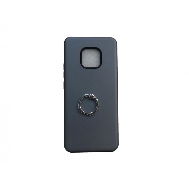 OEM Hard Back Cover Ring Stand Case Σκληρή Θήκη με Δαχτυλίδι Στήριξης Για Huawei Mate 20 Pro  Γκρι