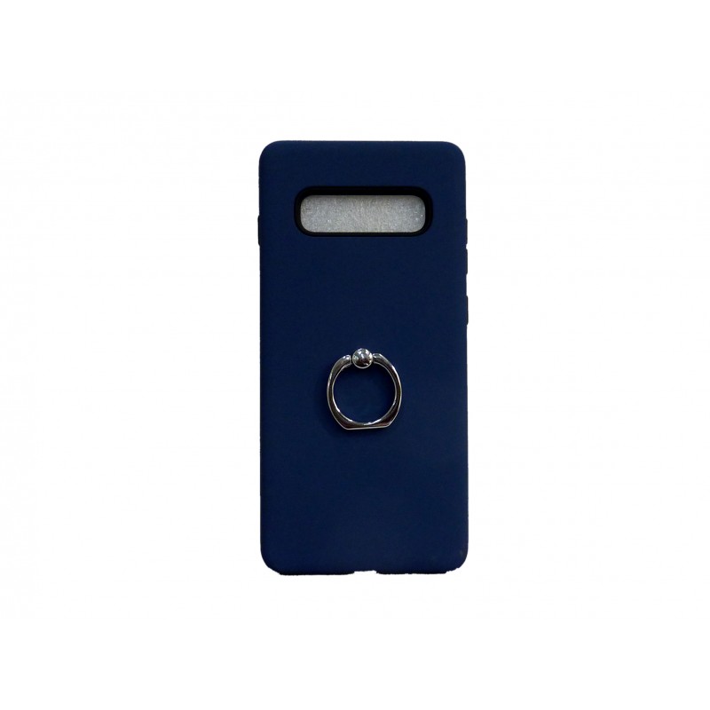 OEM Hard Back Cover Ring Stand Case Σκληρή Θήκη με Δαχτυλίδι Στήριξης Για Samsung Galaxy S10E  Γκρι