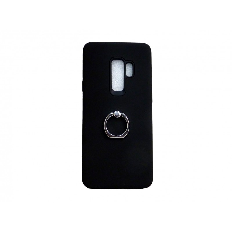 OEM Hard Back Cover Ring Stand Case Σκληρή Θήκη με Δαχτυλίδι Στήριξης Για Samsung Galaxy S9  Μαύρο