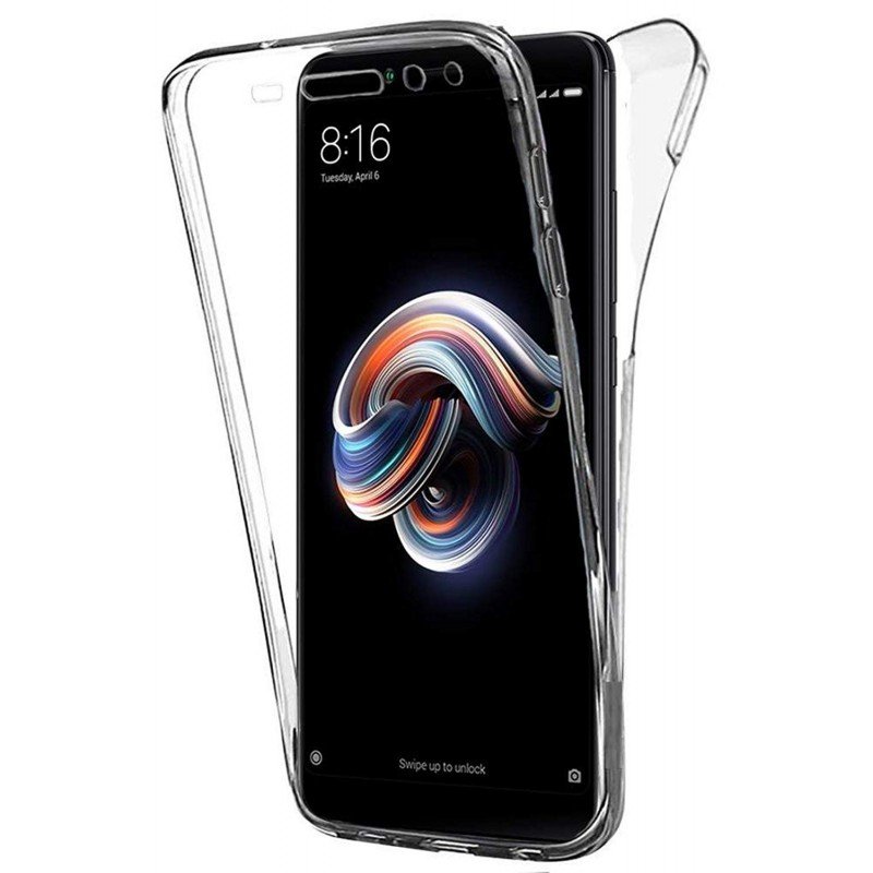 Oem Θήκη Σιλικόνης 360° Για Xiaomi Redmi 6A  Διάφανο