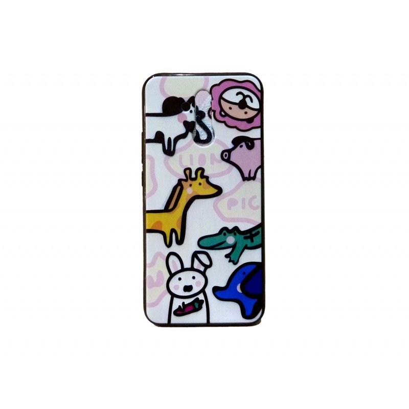  OEM Back Cover Σιλικόνης με Σχέδιο Για Samsung Galaxy J4 2018  Σχέδια