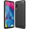 Oem Θήκη Σιλικόνης Carbon Για Samsung Galaxy A50 / A30S / A50S Μαύρο