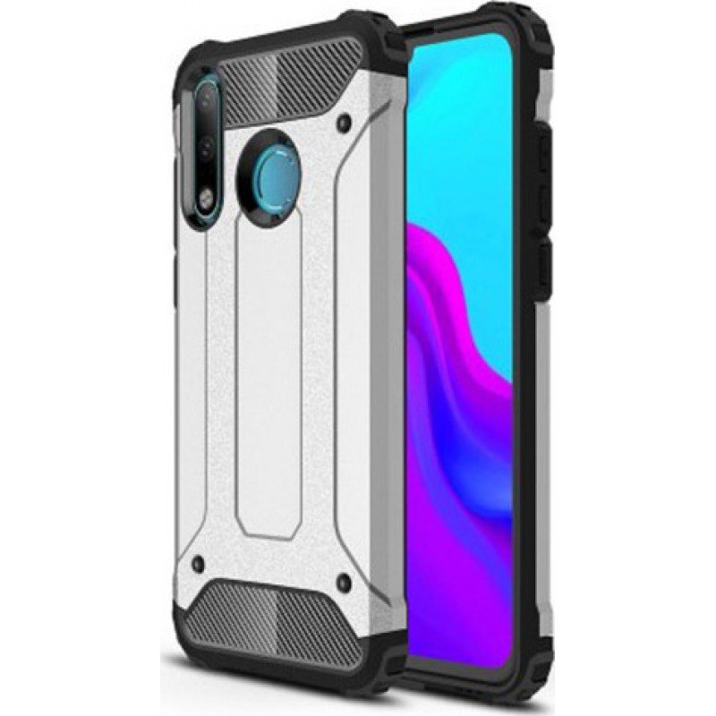 Θήκη Armor Back Cover Για Huawei Y6 2019  Ασημί