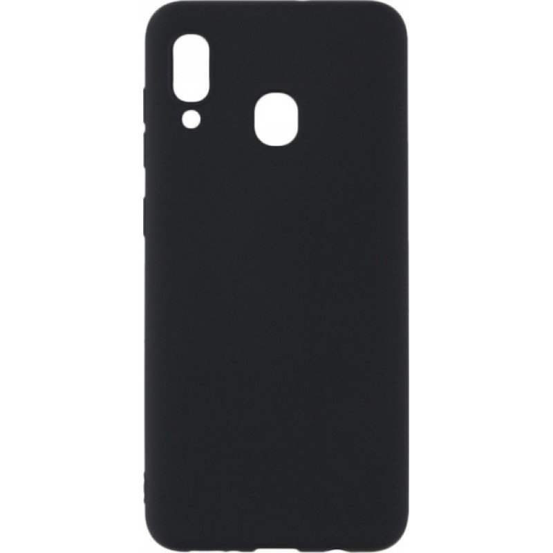 Oem Θήκη Σιλικόνης Matt 1,2 mm Για Samsung Galaxy A30 Samsung Galaxy A20 Samsung Galaxy A20 / A30  Μαύρο