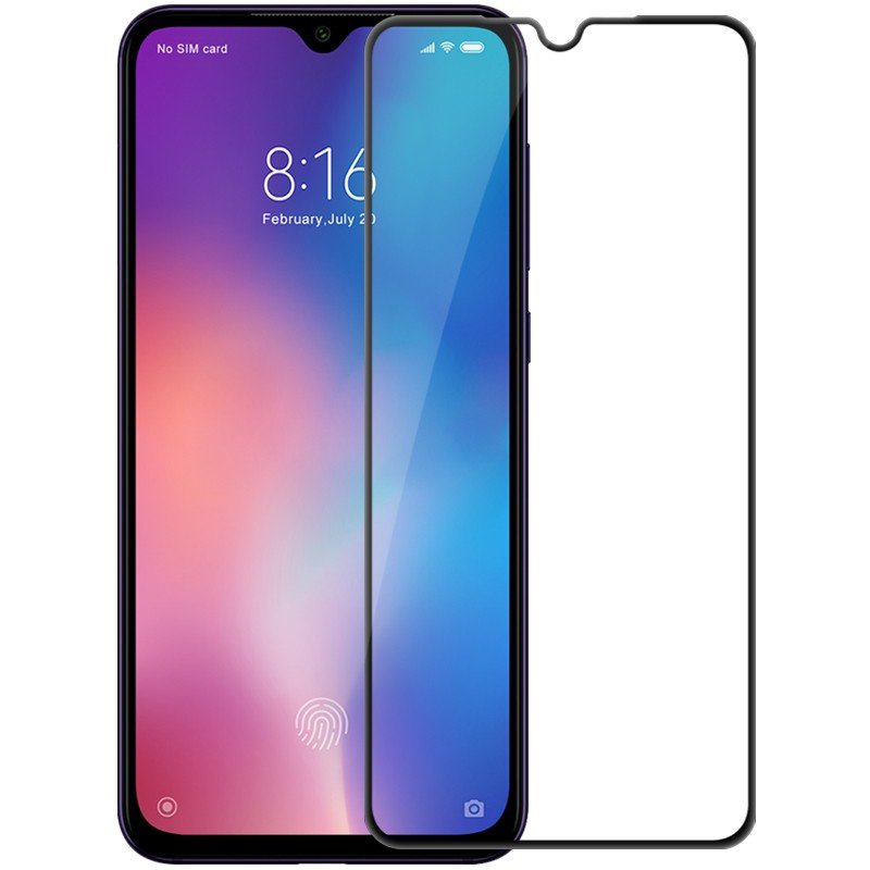 Oem Full Face Tempered glass Box Για Xiaomi Redmi Note 13 4G Μαύρο