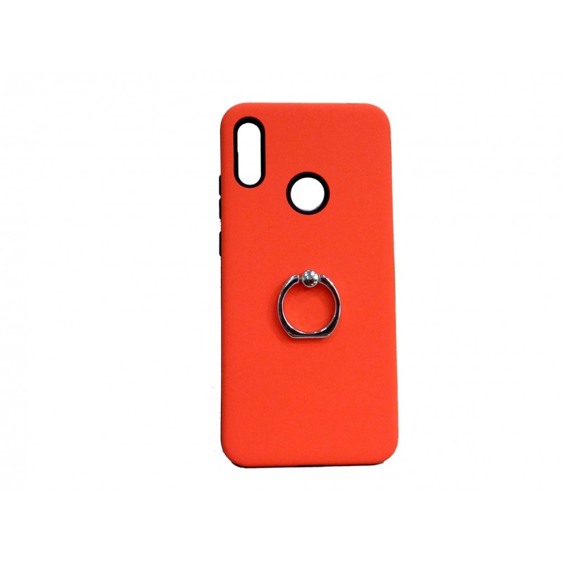 OEM Hard Back Cover Ring Stand Case Σκληρή Θήκη με Δαχτυλίδι Στήριξης Για Honor 8A  Πορτοκαλί