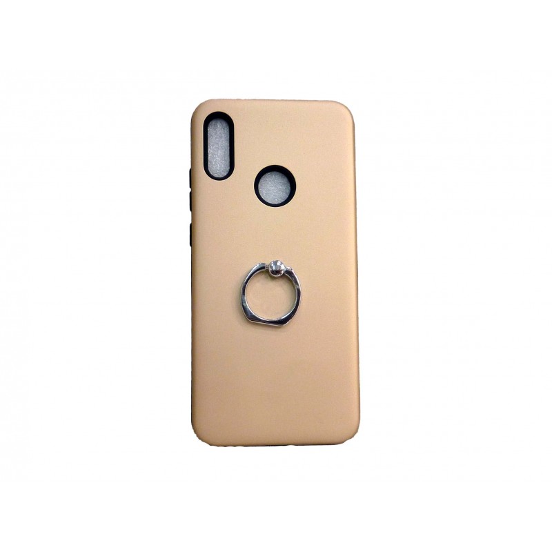 OEM Hard Back Cover Ring Stand Case Σκληρή Θήκη με Δαχτυλίδι Στήριξης Για Honor 8A  Χρυσό