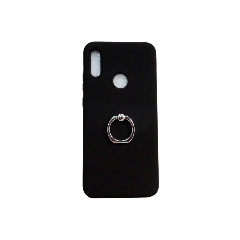 OEM Hard Back Cover Ring Stand Case Σκληρή Θήκη με Δαχτυλίδι Στήριξης Για Honor 8A  Μαύρο