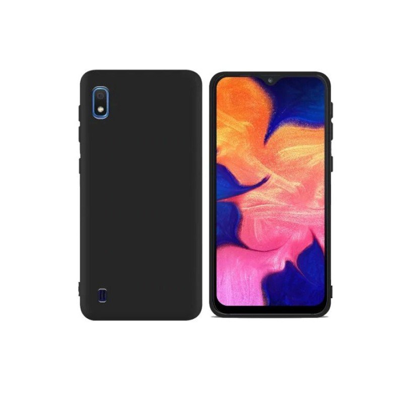 Oem Θήκη Σιλικόνης Matt ΓΙΑ Samsung Galaxy A10 Μαύρο