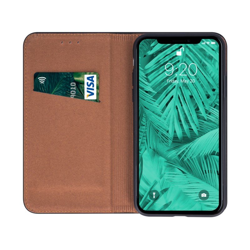 Θήκη Βιβλίο Genuine Leather case Smart Pro Για Xiaomi Redmi Note 11 4G ( GLOBAL ) / Redmi Note 11s 4G Κόκκινο