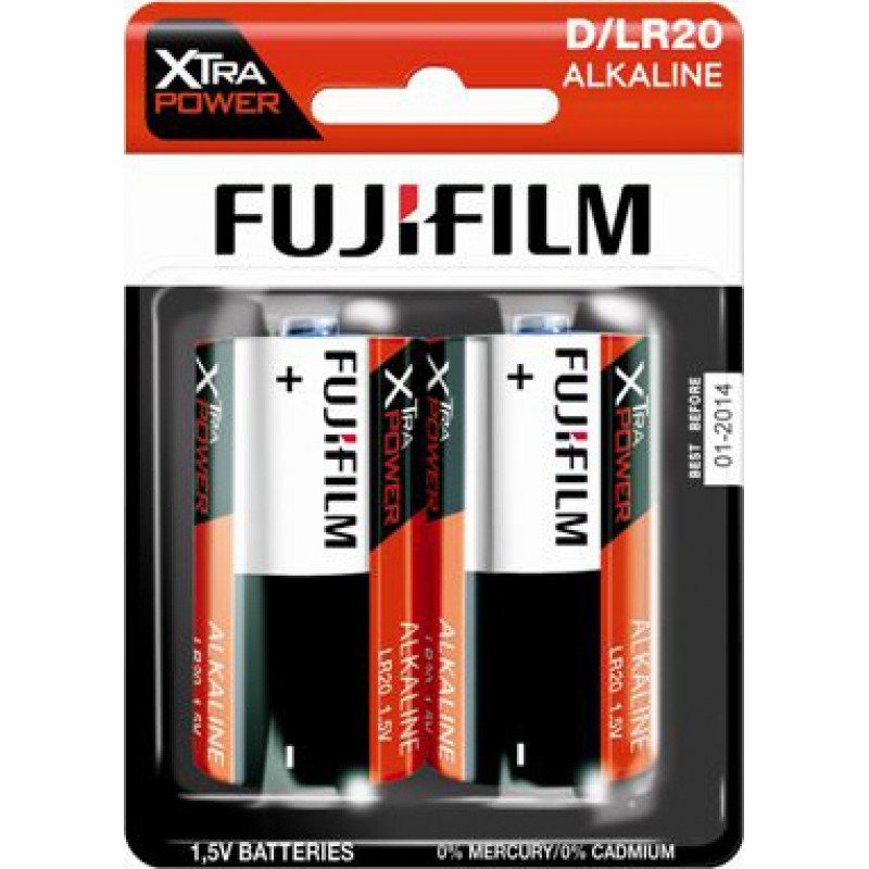 FUJIFILM ΜΠΑΤΑΡΙΕΣ ΑΛΚΑΛΙΚΕΣ D / LR20 1.5V