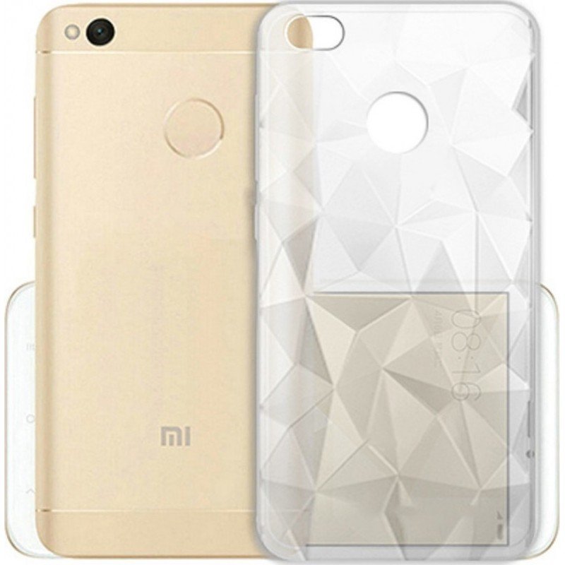 Forcell Air Prism 3D Pattern Θήκη Σιλικόνης Για Xiaomi Redmi Note 5A Prime  Διάφανο